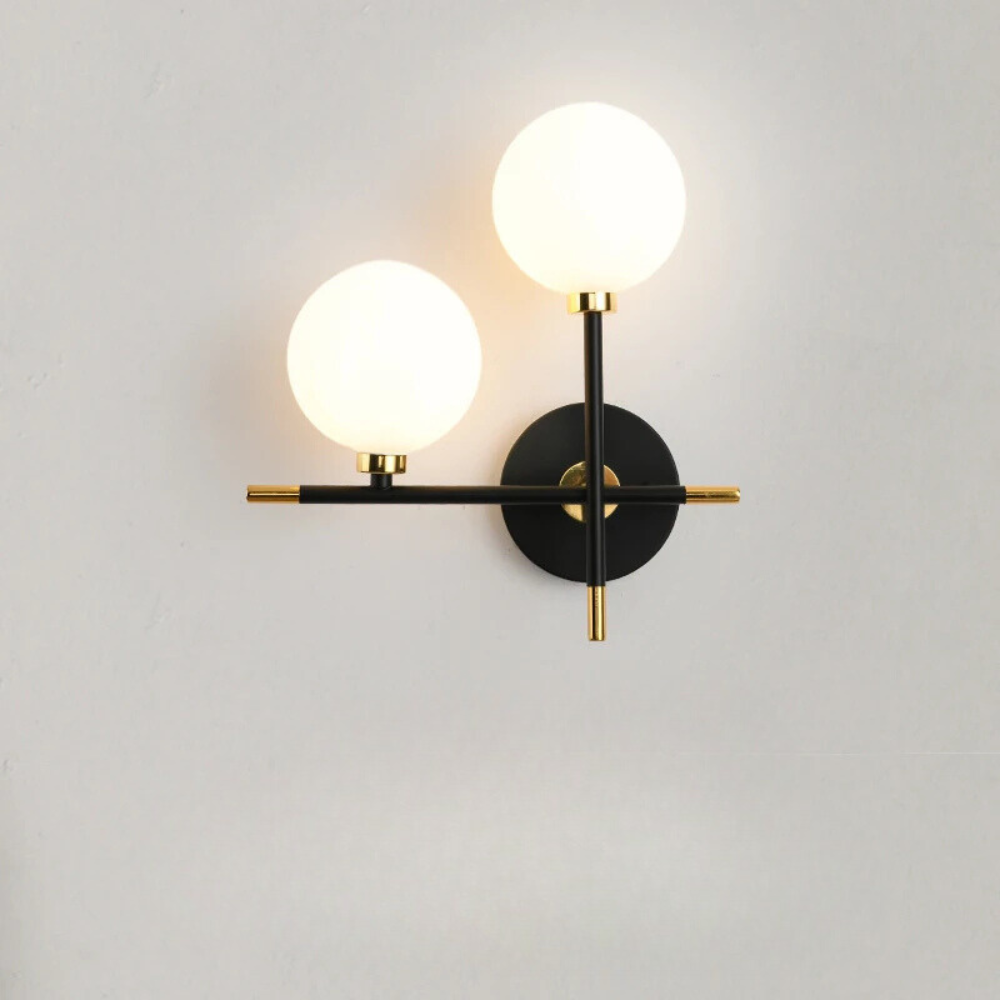Applique Murale Scandinave | Double Boule