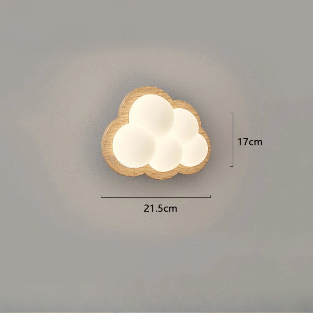Applique murale pour chambre d'enfant | Forme Nuage