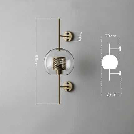 Applique Murale | Design Moderne en Verre