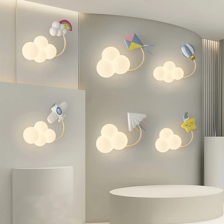Applique murale pour chambre d'enfant | Forme de jouet
