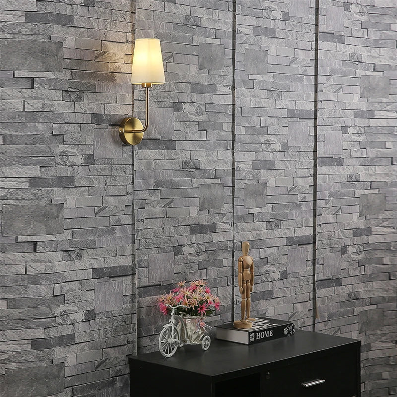 Applique Murale LED pour Chambre Parentale | Design Scandinave en Lin