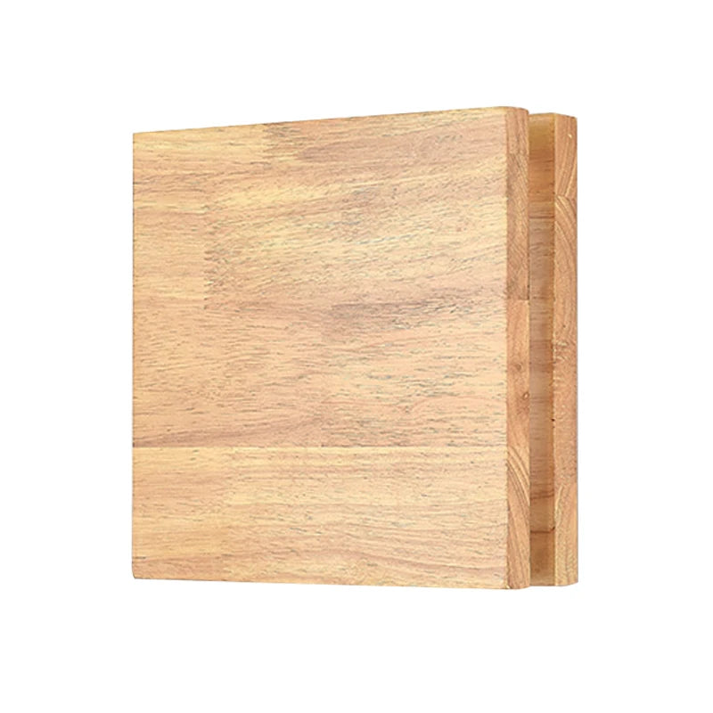 Applique Murale LED pour Chambre | Style Scandinave en Bois Naturel