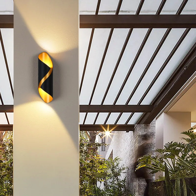 Applique Murale LED | Design Scandinave en Forme de Spirale