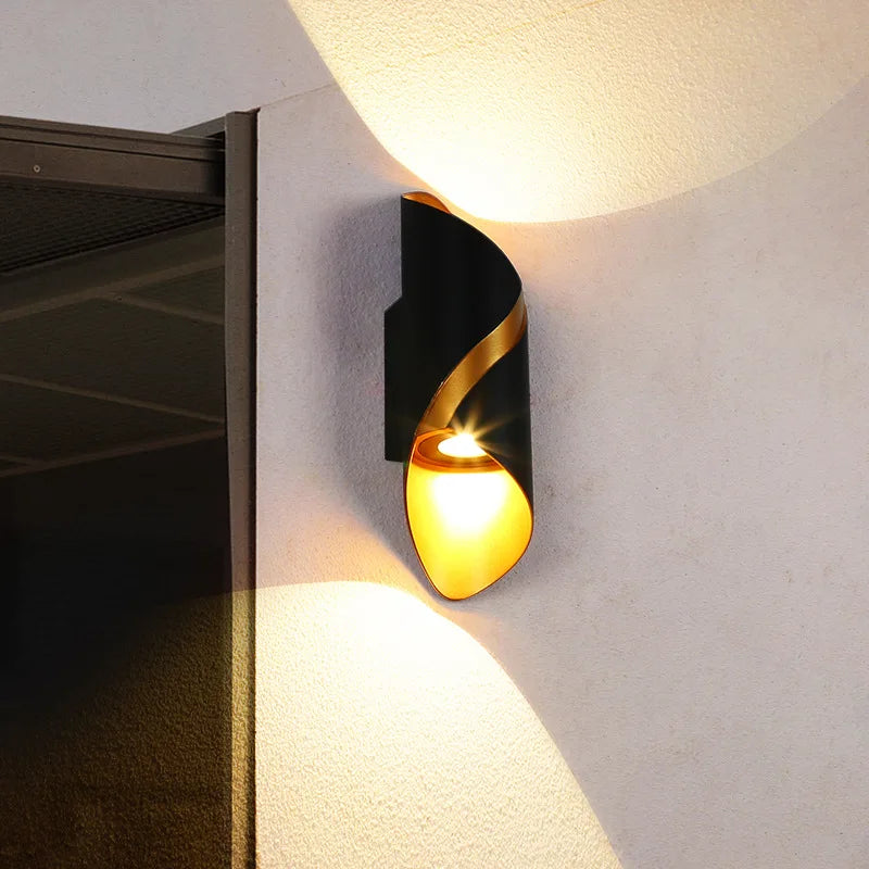 Applique Murale LED | Design Scandinave en Forme de Spirale