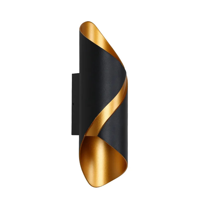 Applique Murale LED | Design Scandinave en Forme de Spirale
