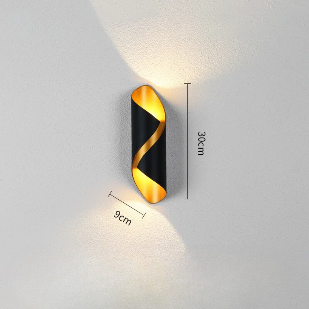 Applique Murale LED | Design Scandinave en Forme de Spirale