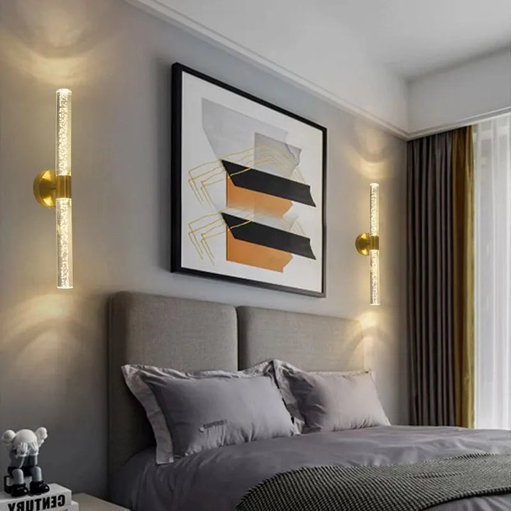 Applique Murale LED Scandinave de Luxe | Double Extrémités