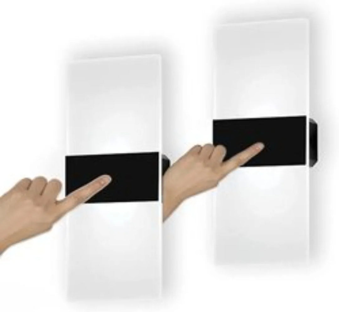 Applique Murale LED Rectangulaire | Tactile avec Détecteur de Mouvement