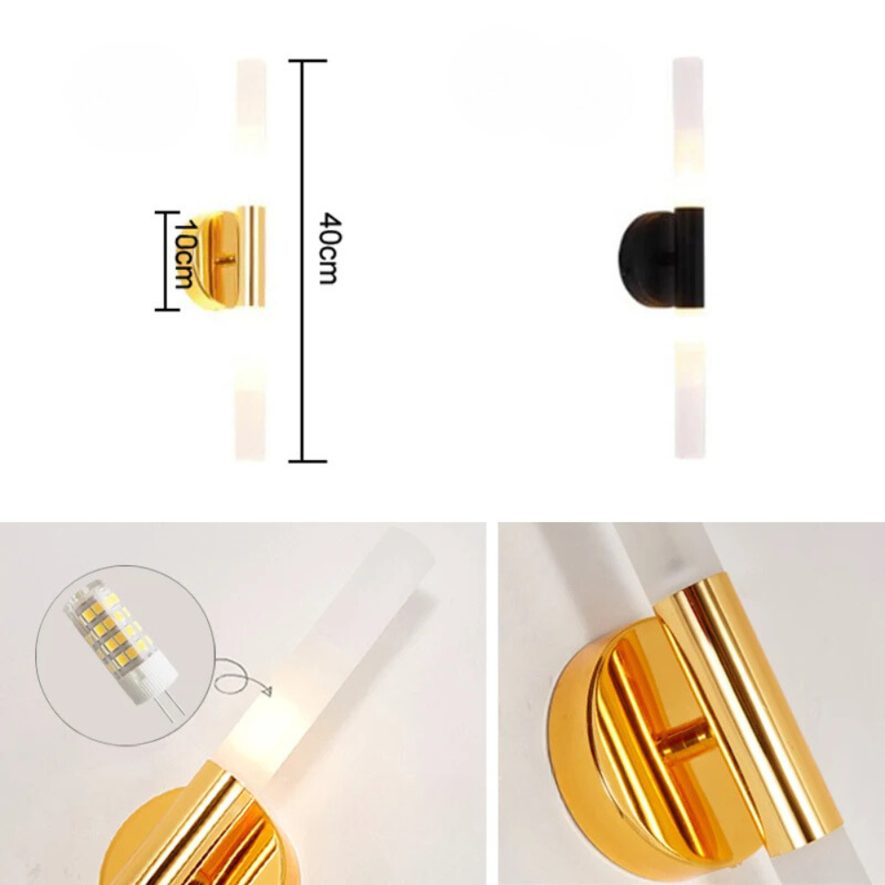 Applique Murale LED en Métal | Design Moderne