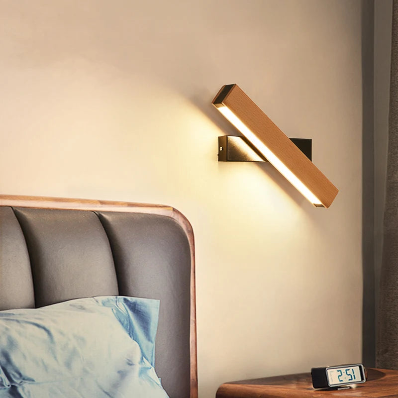Applique Murale Pivotante | Bois Massif Scandinave