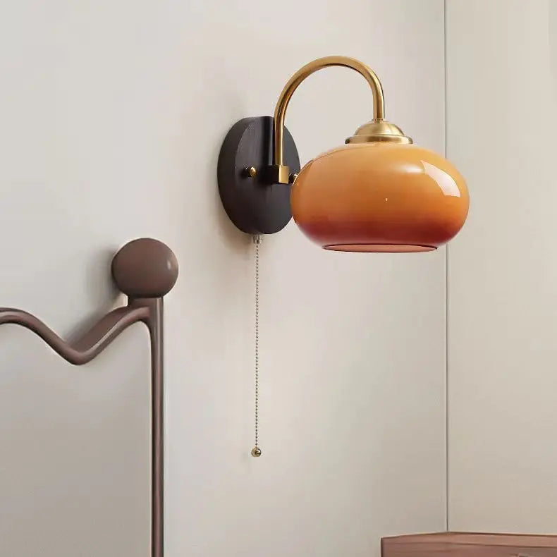 Applique murale en verre avec interrupteur | Design original et luxueux