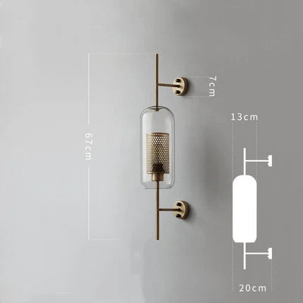 Applique Murale | Design Moderne en Verre