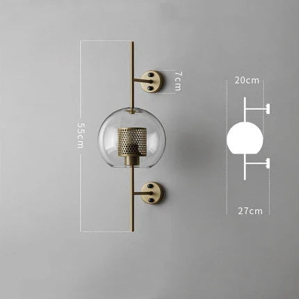 Applique Murale | Design Moderne en Verre