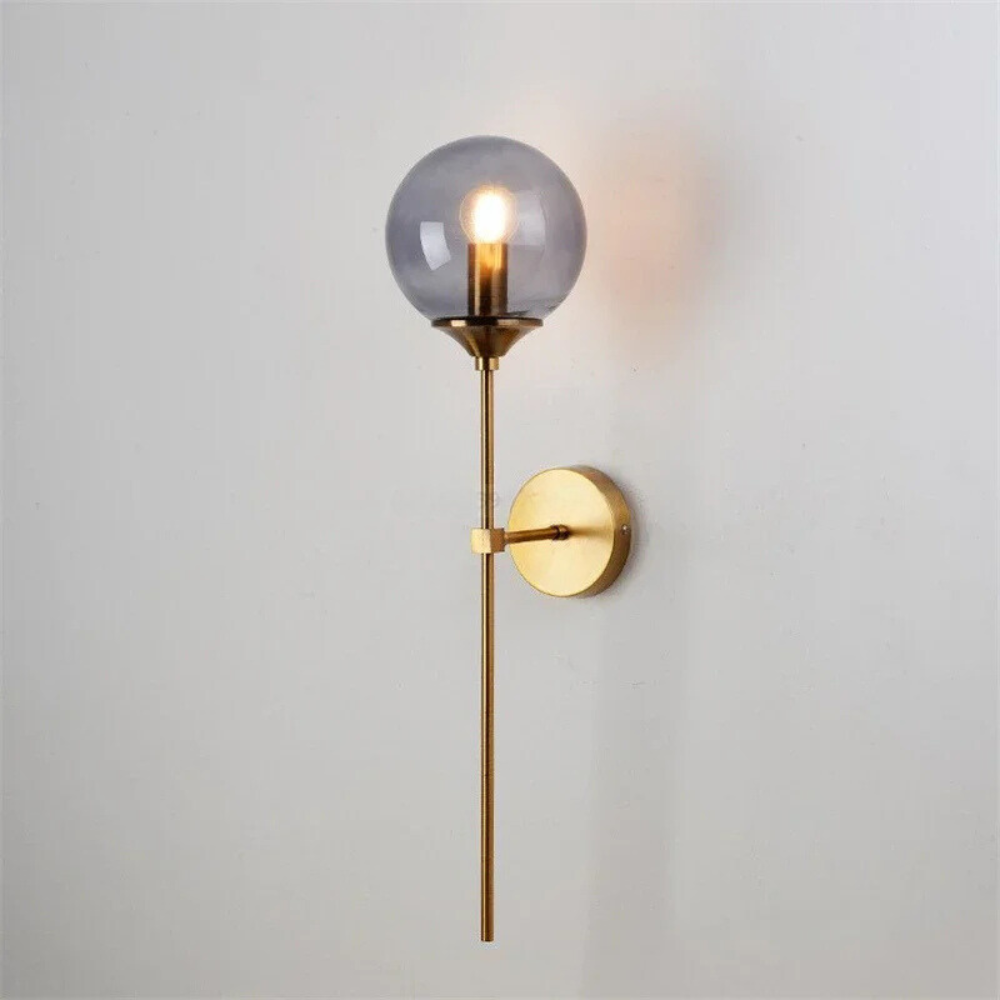 Lange LED-wandlamp in Scandinavisch design