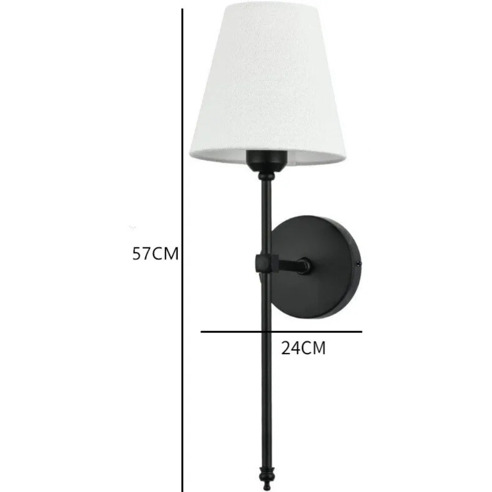 Moderne Amerikaanse LED-wandlamp