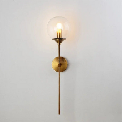 Lange LED-wandlamp in Scandinavisch design