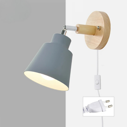 Wandlamp in het bos met schakelaar | Scandinavisch ontwerp