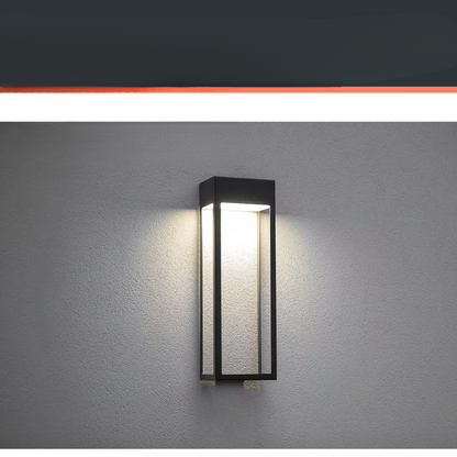 Wandlamp voor Buiten | Waterdicht zwart ontwerp