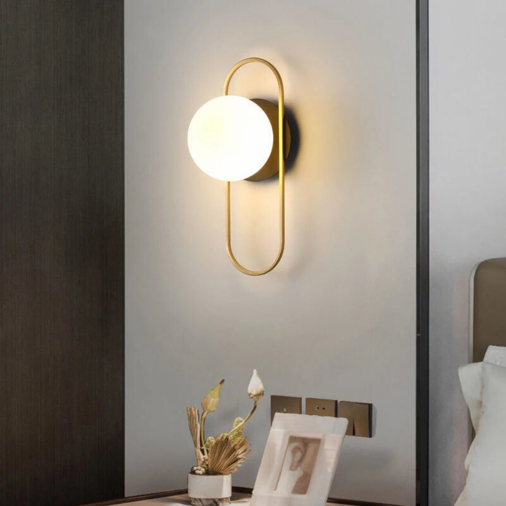 Decoratieve LED-wandlamp | Bal