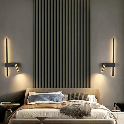 Moderne en decoratieve LED-wandlamp met Scandinavisch design