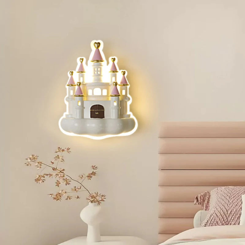 Wandlamp voor kinderslaapkamer | Kasteel