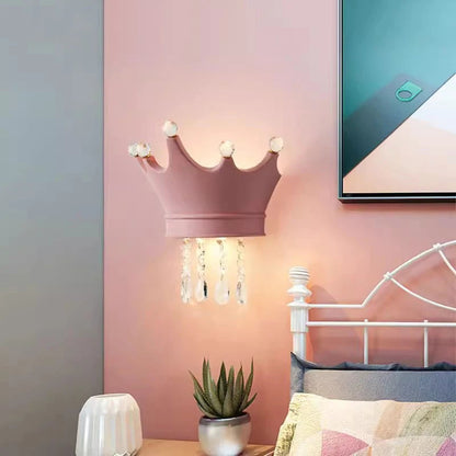 Wandlamp voor kinderslaapkamer | Kroon