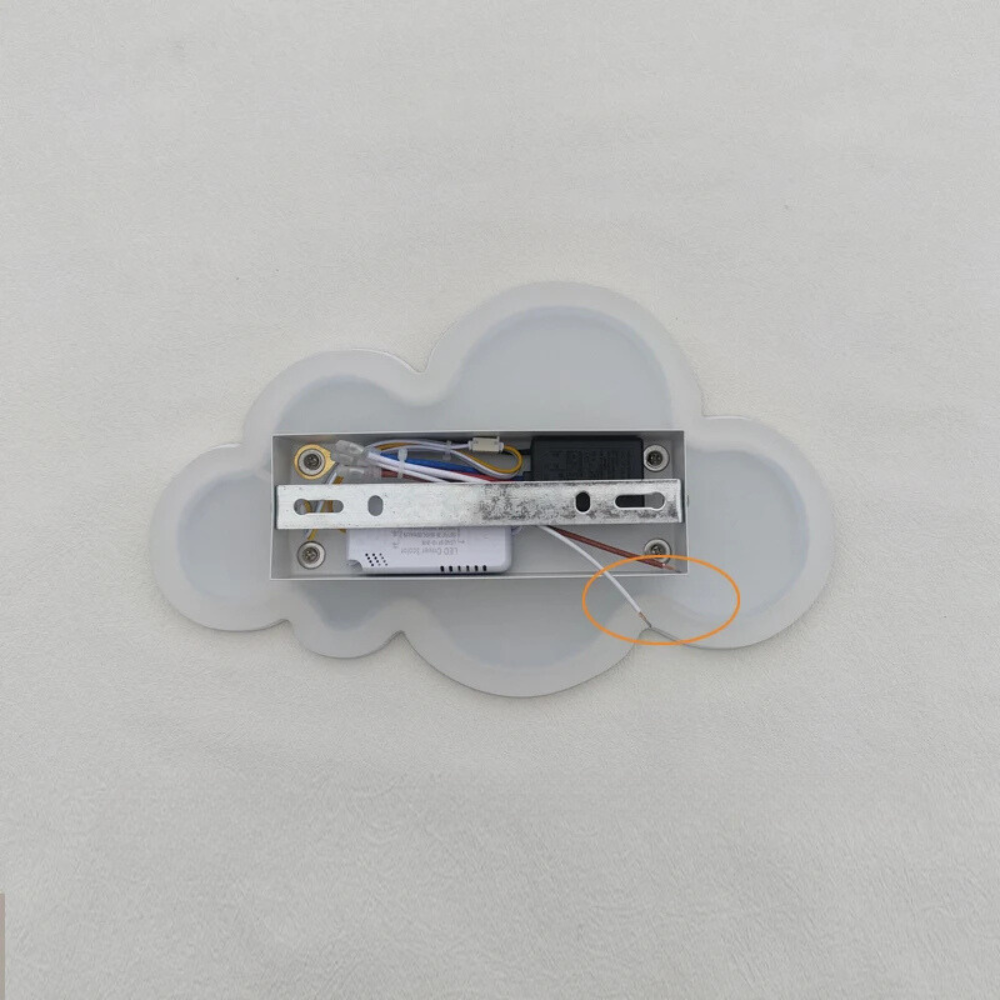 Kinderkamerwandlamp LED Cloud Touch