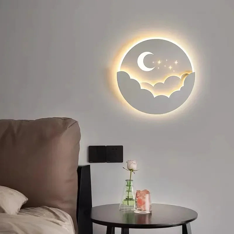 Applique murale pour Chambre | Moderne en forme de Lune