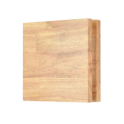 Applique Murale LED pour Chambre | Style Scandinave en Bois Naturel