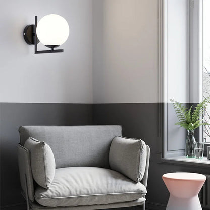 Applique Murale LED Minimaliste Scandinave | Forme Sphérique