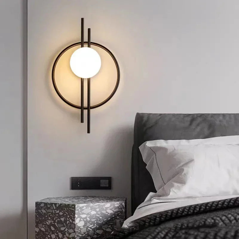 Moderne design LED-wandlamp | Gebied