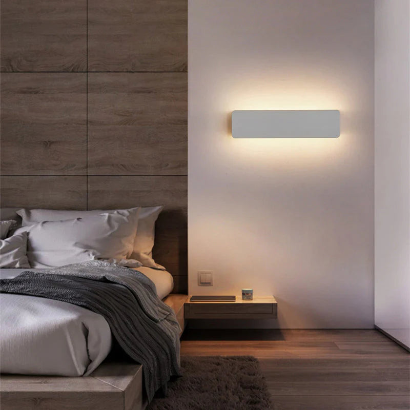 Verstelbare rechthoekige LED-wandlamp