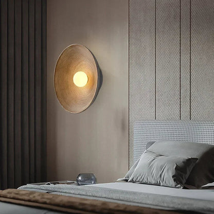 Applique murale LED Ronde Rétro | Design Scandinave