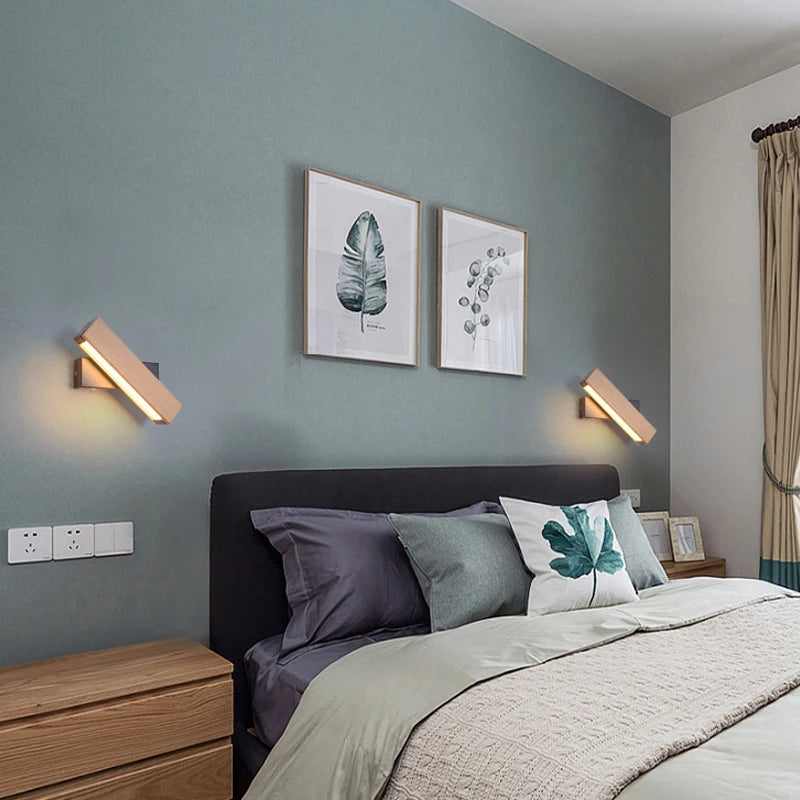Applique Murale Pivotante | Bois Massif Scandinave