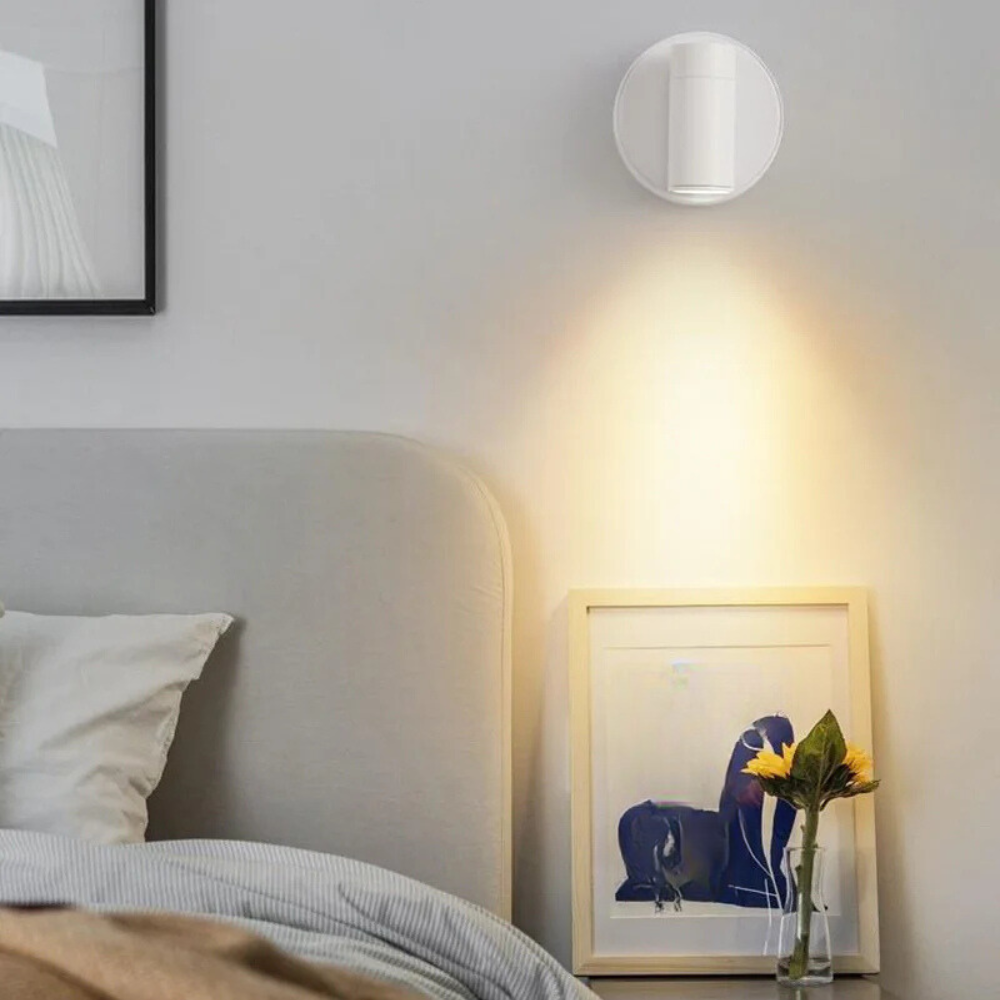 Applique murale LED sans fil avec fonction de gradation | Base magnétique