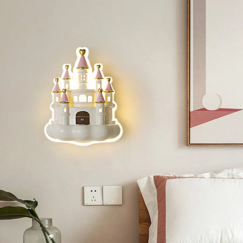 Wandlamp voor kinderslaapkamer | Kasteel